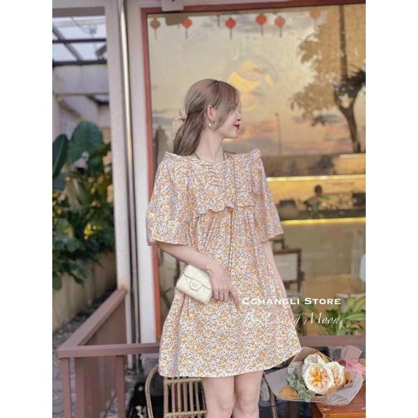 ĐẦM BABYDOLL HOA NHÍ