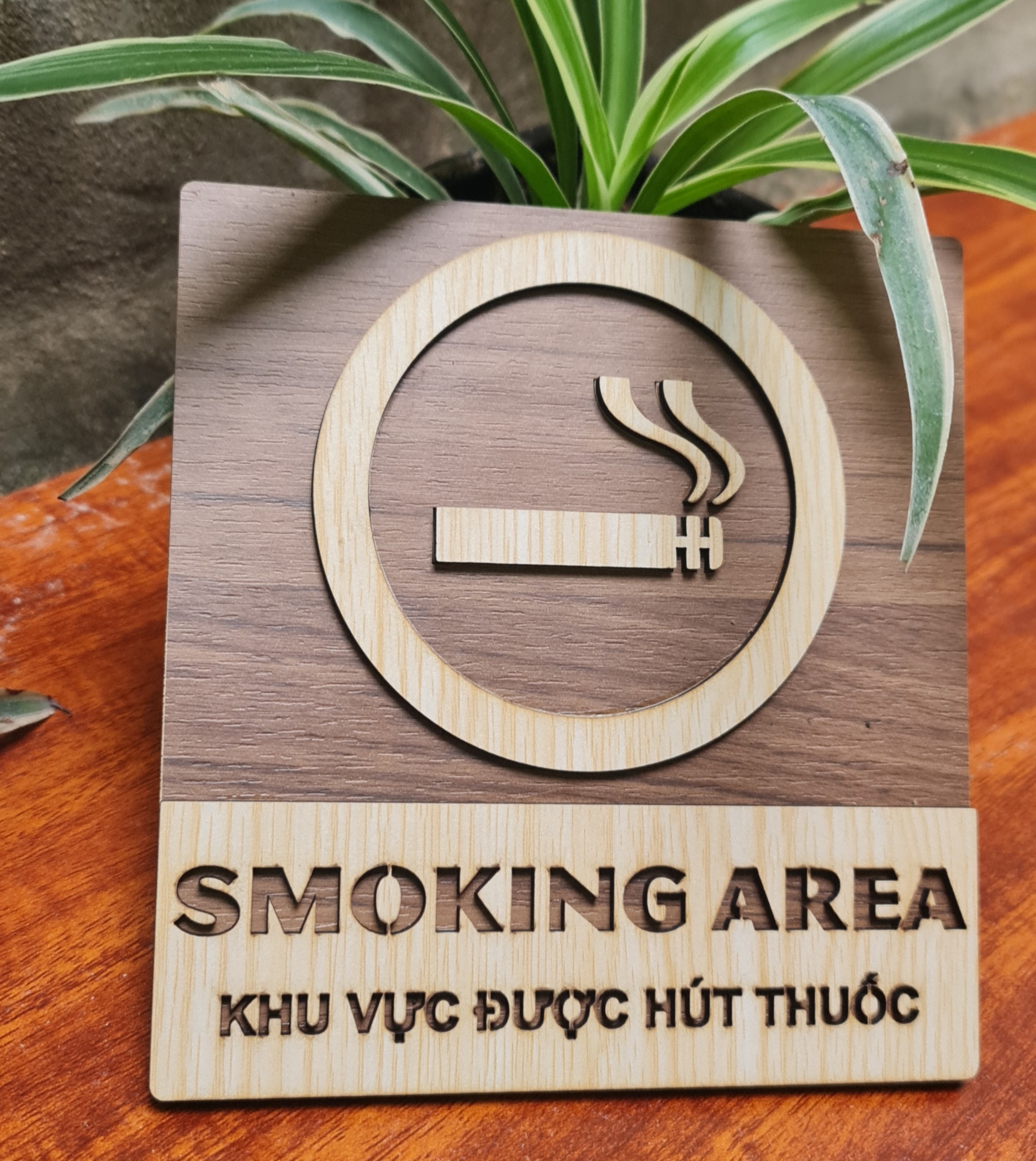 Bảng Cấm hút thuốc, biển báo No smoking, bảng báo Smoking area khu vực hút thuốc