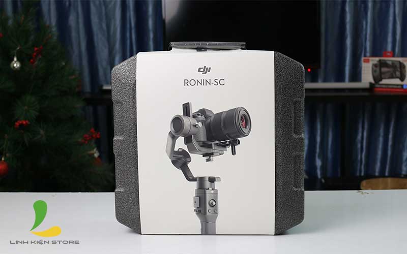 Tay cầm chống rung DJI Ronin SC, Gimbal 3 trục thời lượng pin 11 giờ - Hàng nhập khẩu