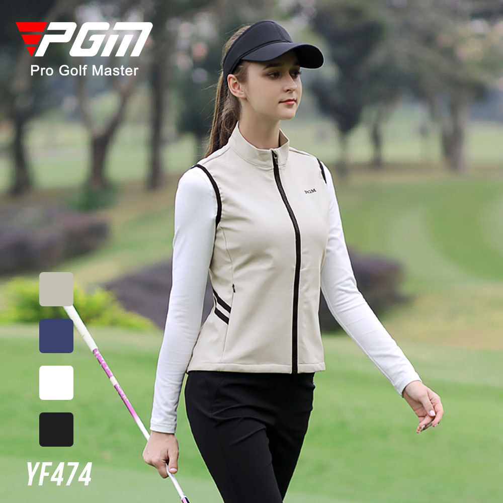 Áo gile golf nữ chính hãng PGM YF474 - Sản phẩm được thiết kế đặc trưng dành riêng cho mùa đông
