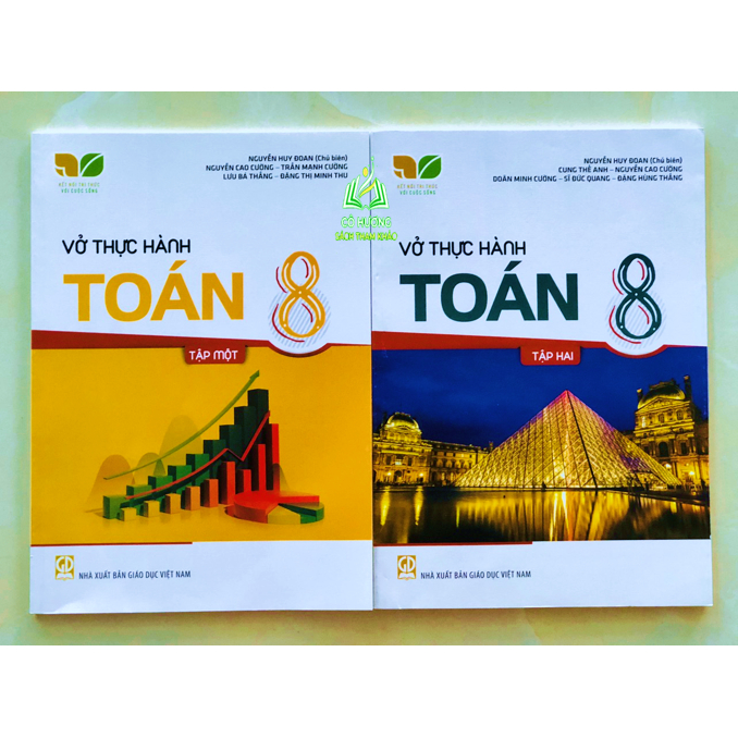 Sách - Combo Vở thực hành Toán 8 tập 1 + 2