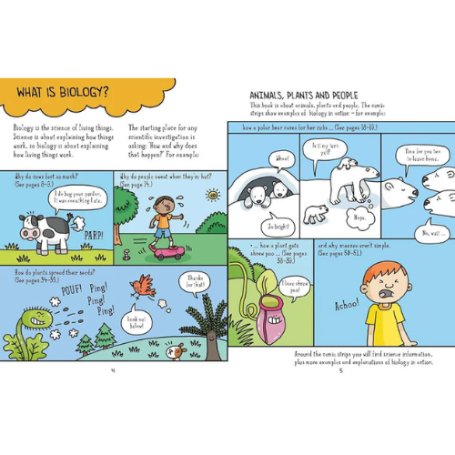 Boxset tiếng Anh - Comic Strip Science 5 Books set