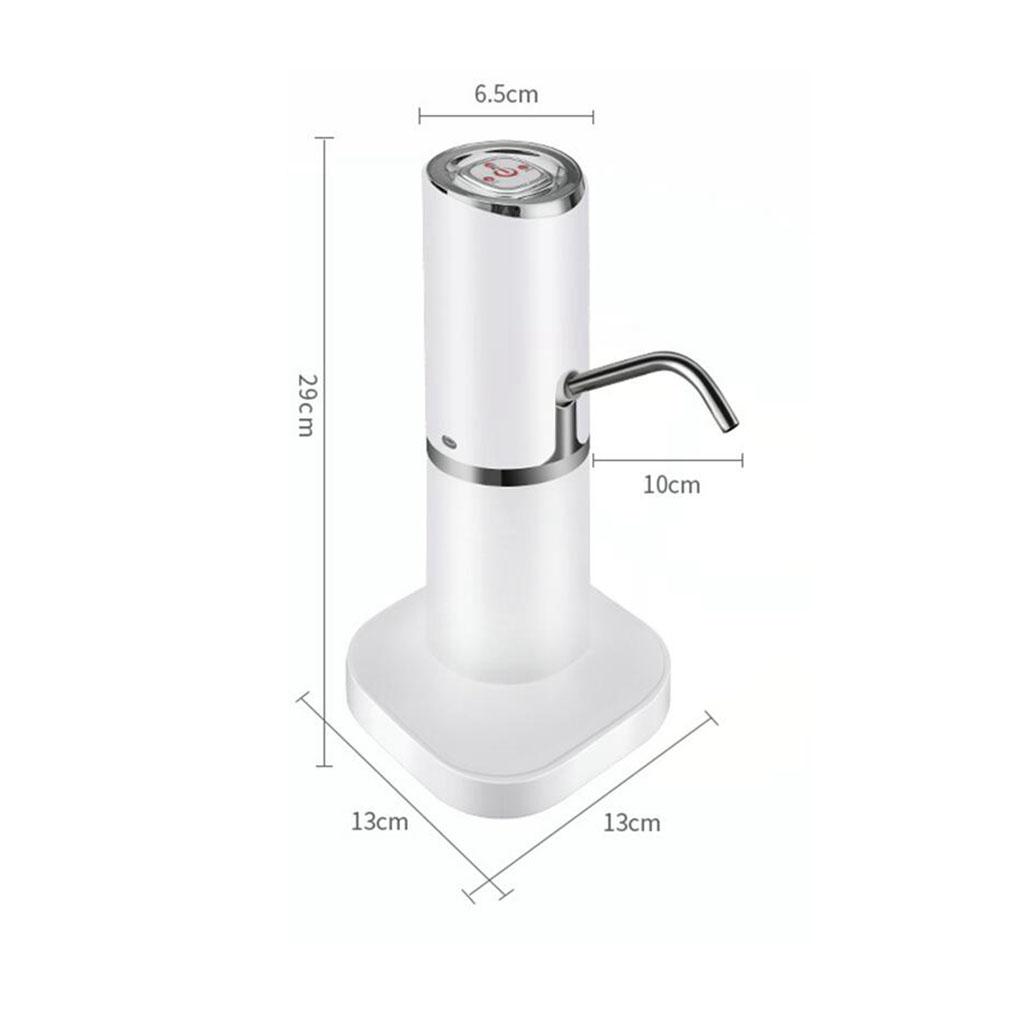 Water Bottle Pump Intelligent Quantitative USB Charging for Camping