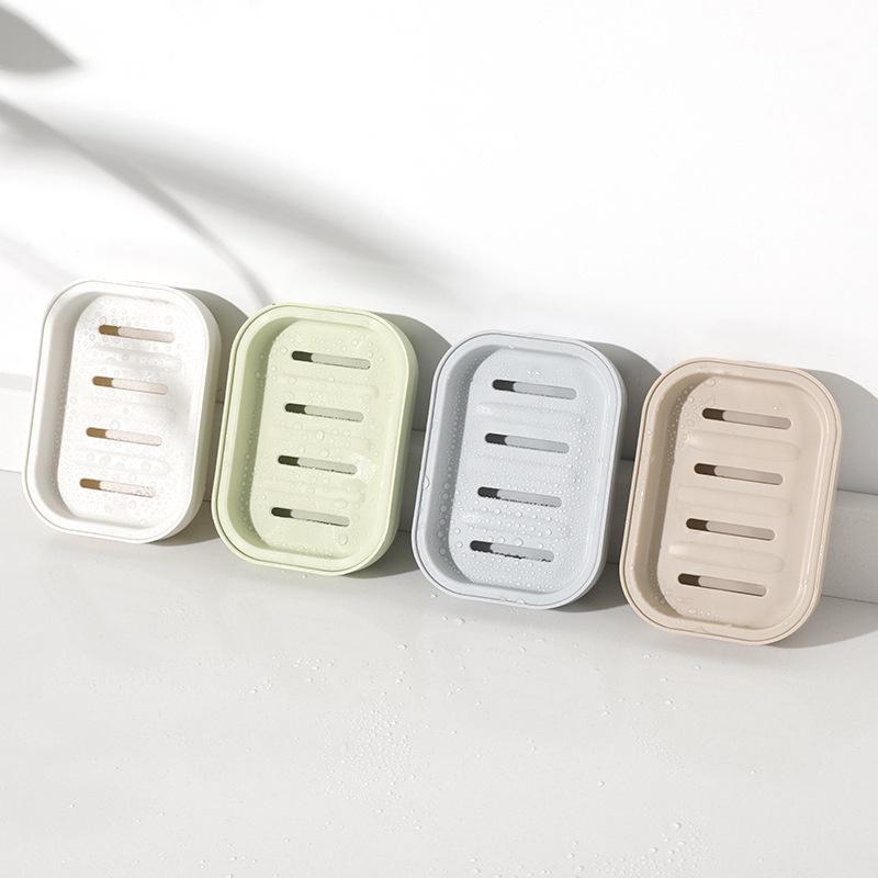 Hộp Đựng Xà Phòng Nhiều Ngăn Kèm Nắp Đậy Sáng Tạo Đa Năng Dùng Trong Phòng Tắm/Ký Túc Xá