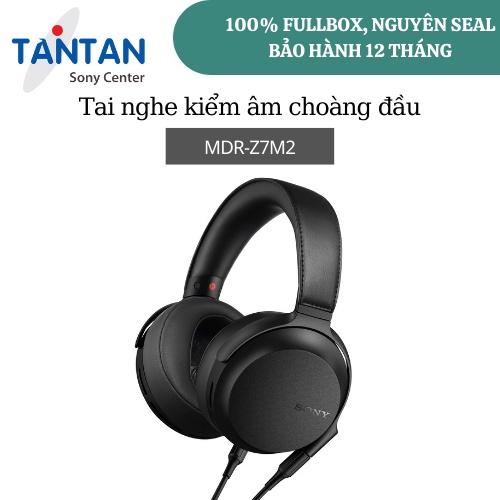 Tai nghe kiểm âm choàng đầu Sony MDR-Z7M2 - Tương thích Âm thanh độ phân giải cao - Bộ màng loa HD 70 mm chất lượng cao | Hàng Chính Hãng