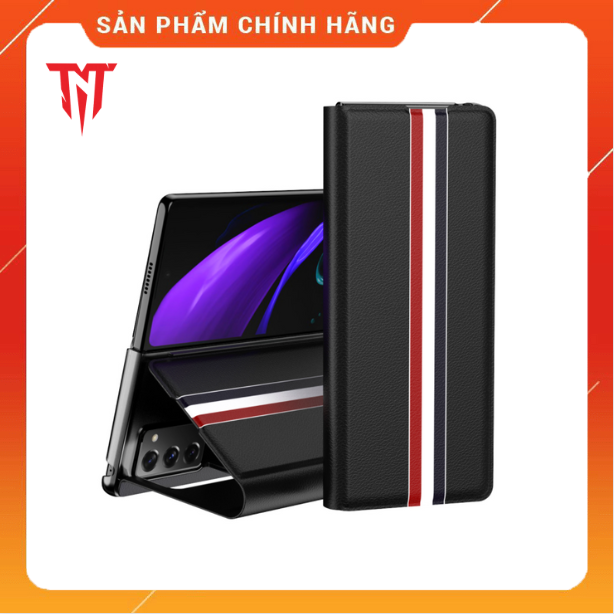 Bao Da Điện Thoại Nắp Gập Cho điện thoại  Samsung Galaxy Z Fold 3 - Hàng nhập khẩu