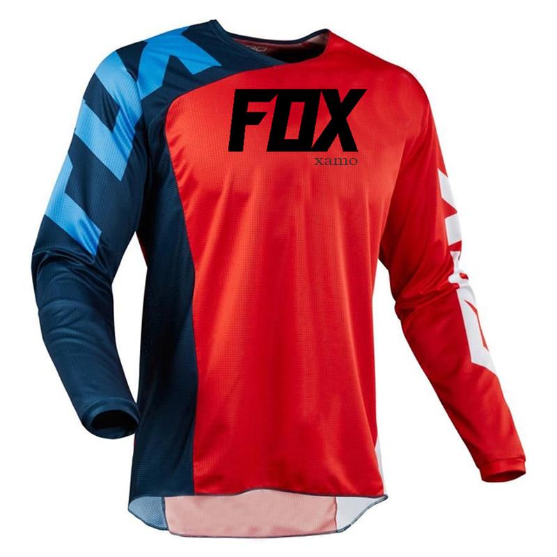 Áo sơ mi xe mô tô MTB Downhill Foxxamo Jersey Enduro Cycling Mountain DH Maillot Ciclismo Hombre Motorcycle Cycling Jersey Color: 7 Size: XXS