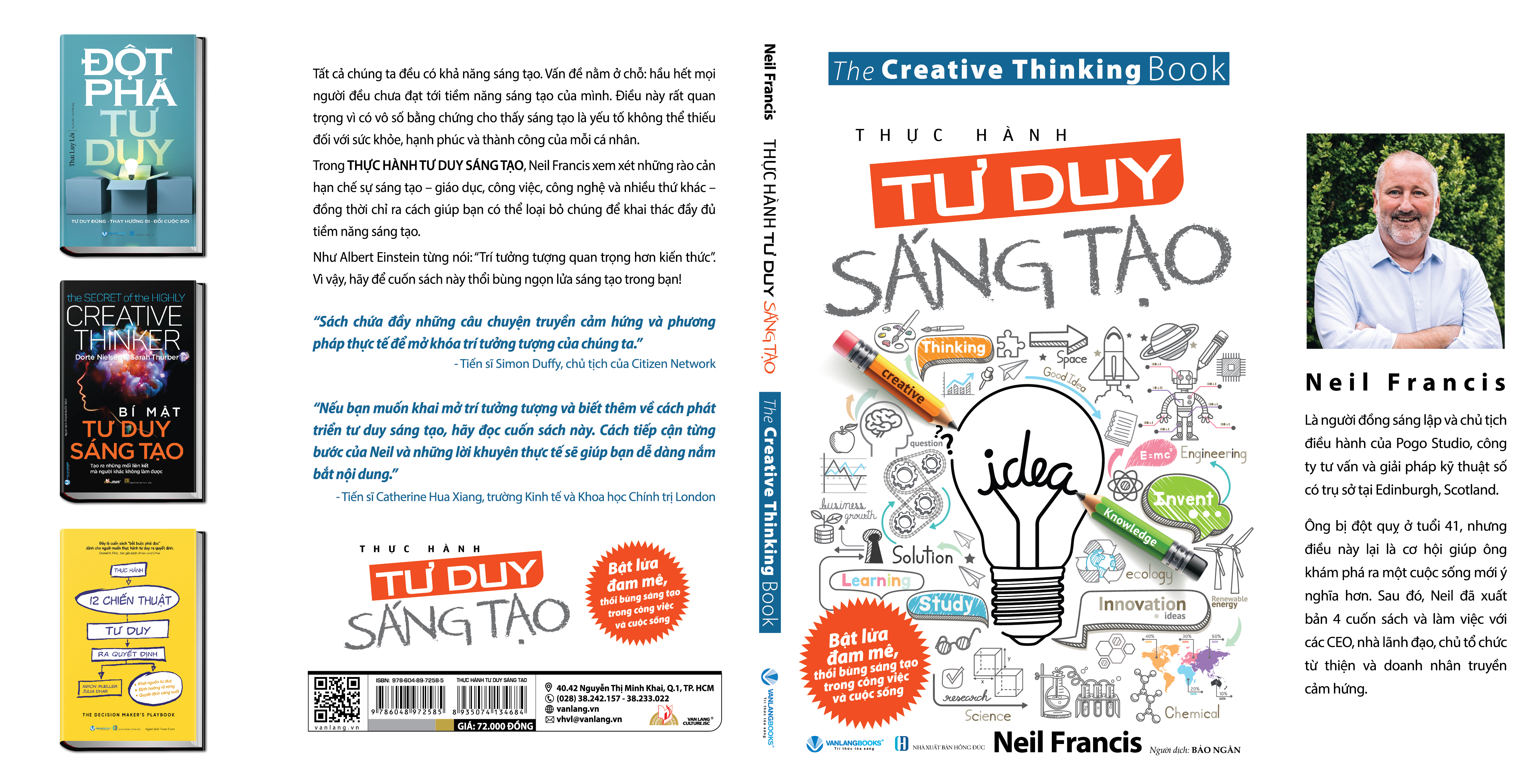 Thực Hành Tư Duy Sáng Tạo - Bật Lửa Đam Mê, Thổi Bùng Sáng Tạo Trong Công Việc và Cuộc Sống - Vanlangbooks