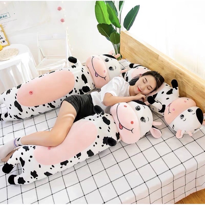 GẤU BÔNG BÒ SỮA 3D KHỔNG LỒ