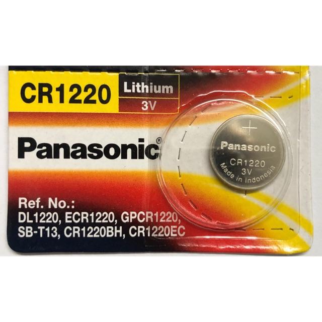 {Panasonic VN nhập khẩu} Pin Cúc Áo Panasonic  CR1220 3V Lithium dùng cho đồng hồ, thiết bị điện tử... - 1 Viên