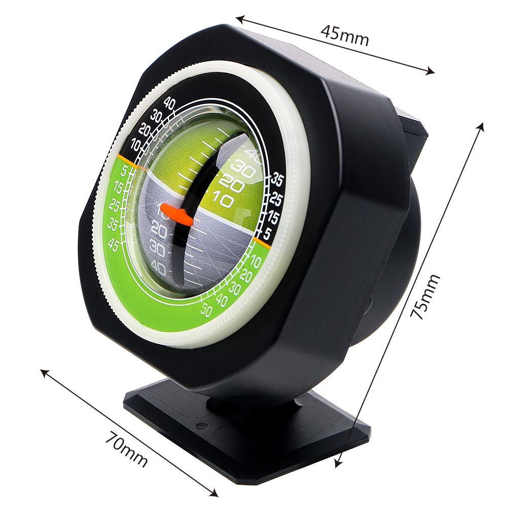 Đồng hồ đo độ dốc độ chính xác cao có đèn LED cho xe hơi