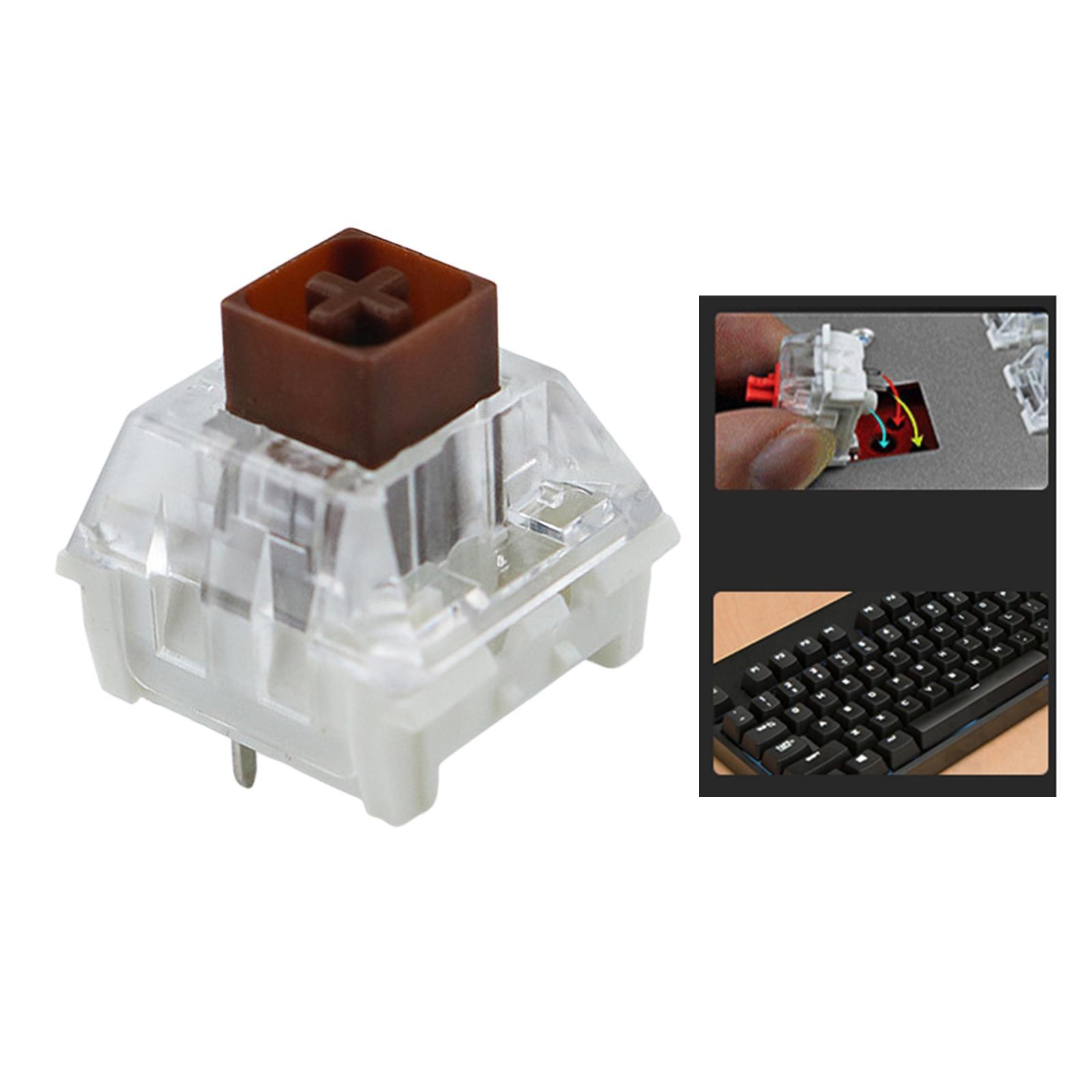 Box Switches for Mechanical Gaming Keyboards Water Resistant white