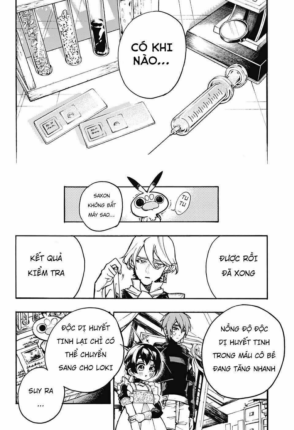 những bức họa quái dị của phù thủy chapter 15 34