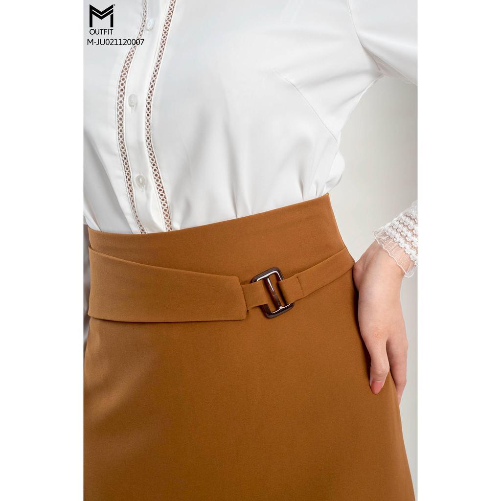 Zuýp Đuôi Cá, Phối Đai Vuông Cạp MMOutfit M-JU021120007