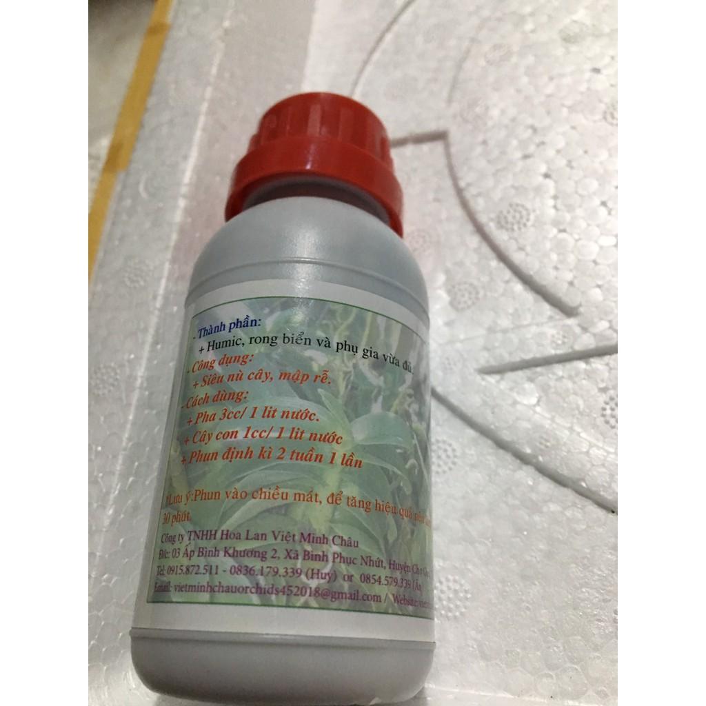 Phân bón cao cấp Ông thần nù hữu cơ cho hoa lan 100ml