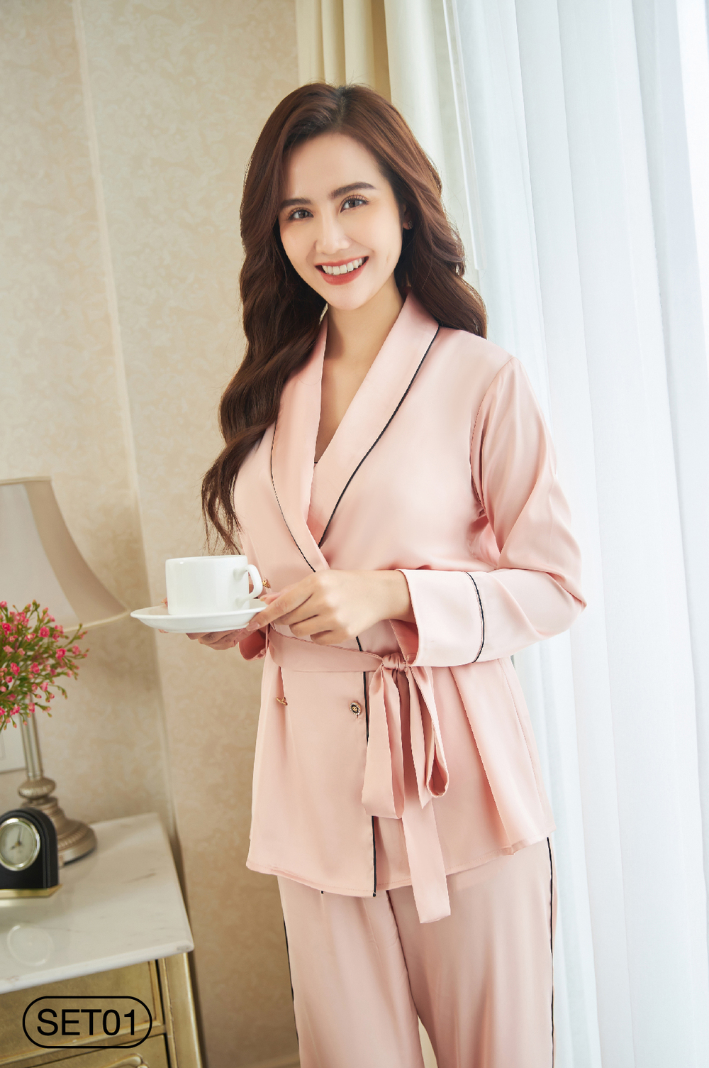 Bộ Pyjama satin ZAM Luxury - SET01 - SET07 - SET08 - SET00