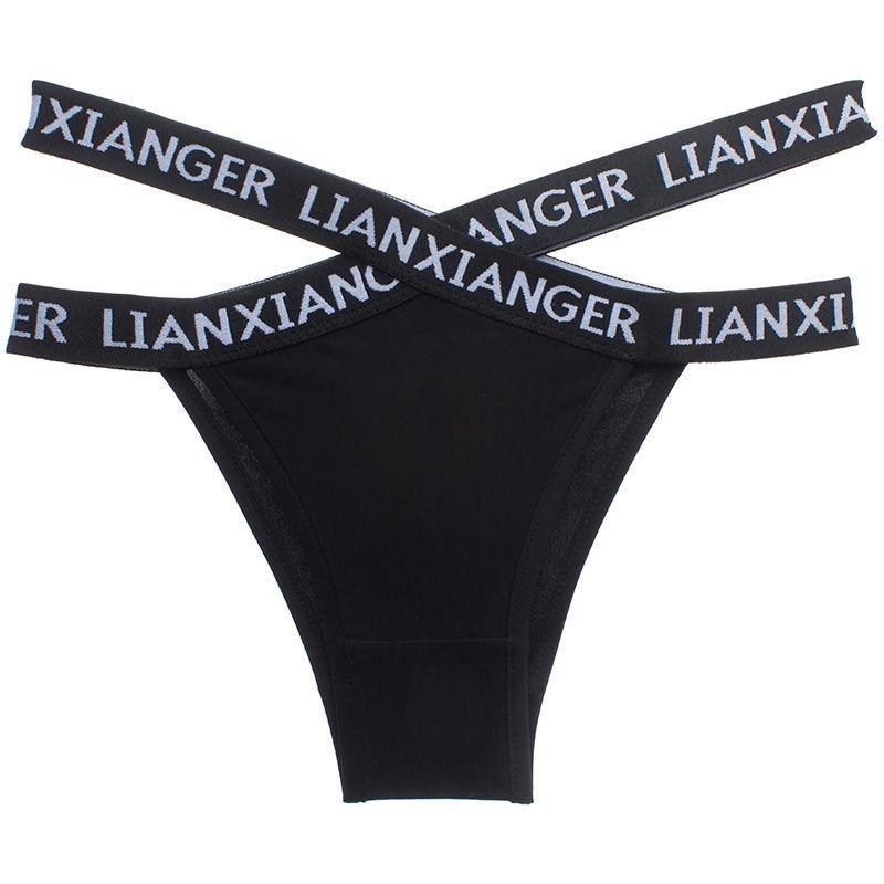 Quần lót cotton lọt khe sexy cạp chữ 1838