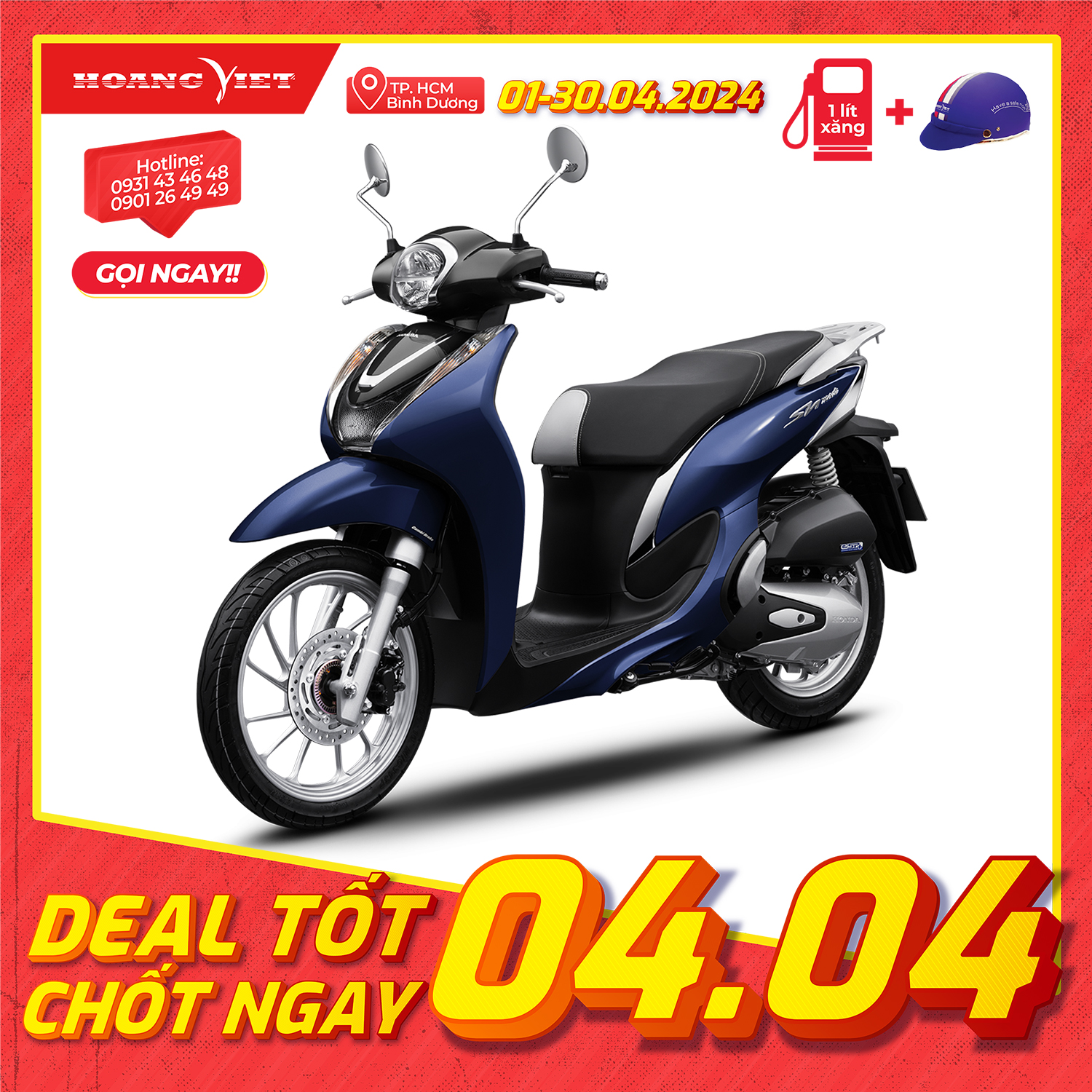 Xe Máy Honda SHMODE 2024 - Phiên Bản Cao Cấp