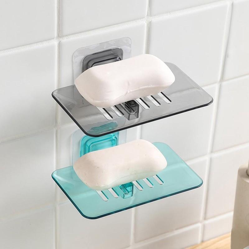 Khay Để Xà Bông Cao Cấp Nhiều Màu Lựa Chọn, Kệ Để Xà Phòng Dán Tường Nhà Tắm Với Miếng 3M Siêu Chắc, Sạch Sẽ, Sang Trọng, Kingler 4037