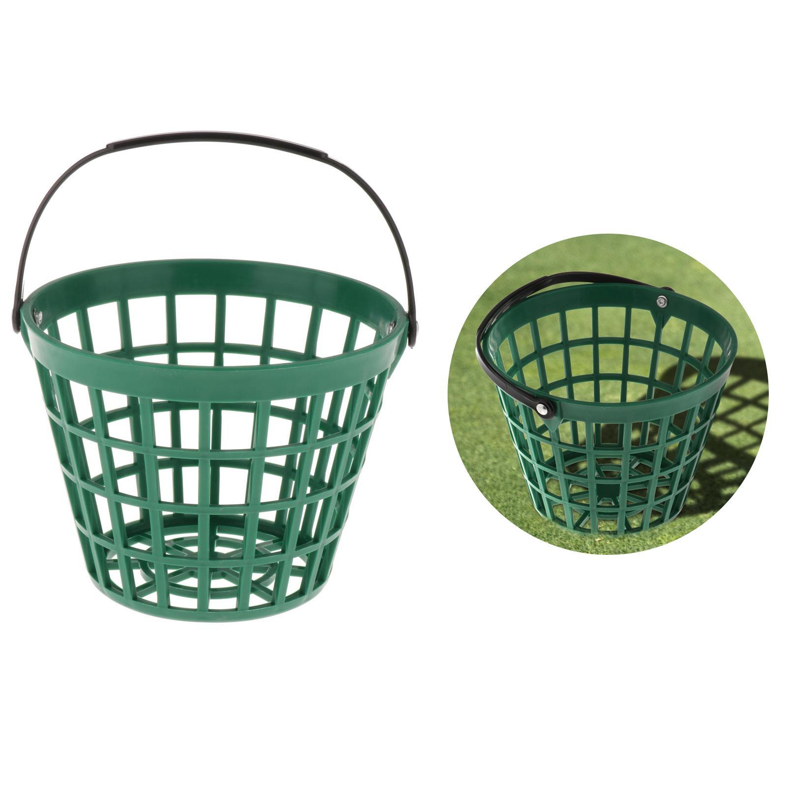 Ball Basket Golf Range Bucket Storage Organizer Holds 25 Balls