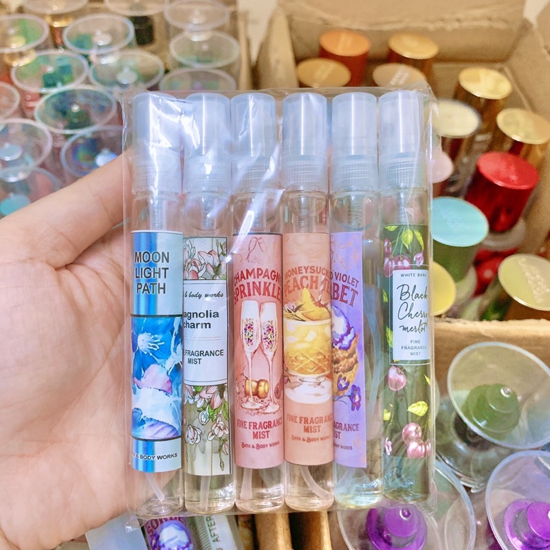 Body Mist Xịt Thơm Toàn Thân Bath And Body Works Và Victoria Secret 10ml