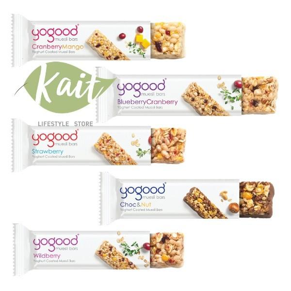 Thanh Hạt Ngũ Cốc Socola & Hạt Yogood - Choc & Nut Muesli Bars Hộp 138g