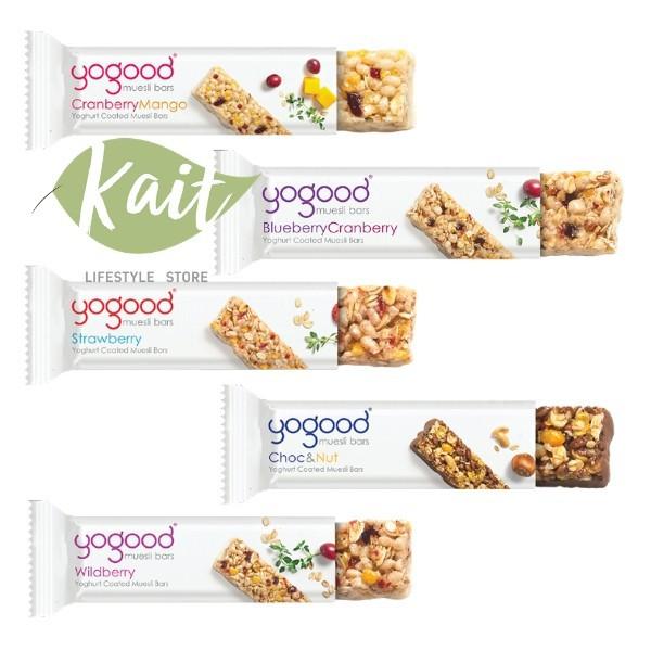 Thanh Hạt Ngũ Cốc Dâu Rừng Yogood - Wildberry Muesli Bars Hộp 138g