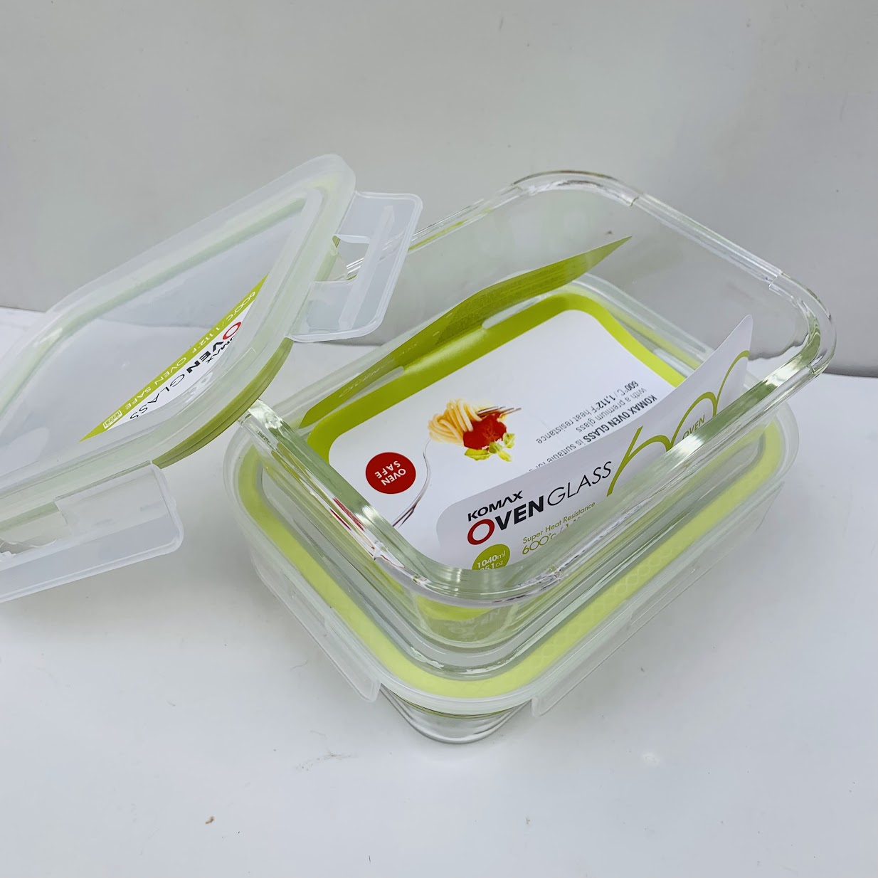 Hộp đựng cơm ngăn thuỷ tinh 1 lít OVENGLASS PANASINIC