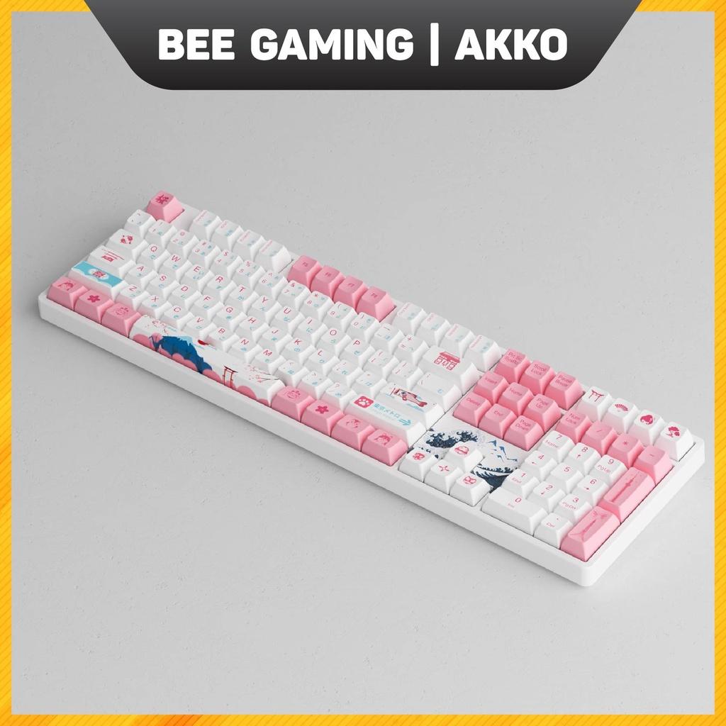 Bàn phím cơ chính hãng AKKO 5108 World Tour Tokyo R2 (Hotswap / AKKO CS Switch / Foam tiêu âm)