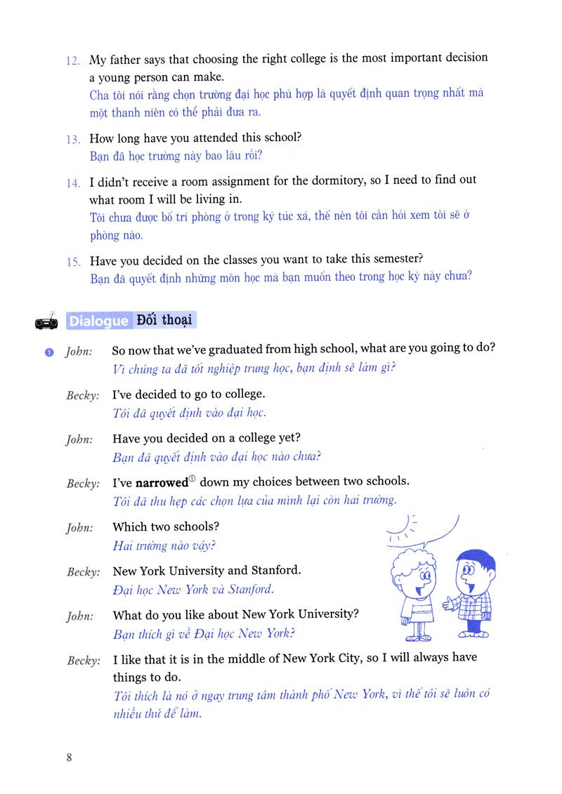 Sách 900 Câu Tiếng Anh Giao Tiếp Trong Cuộc Sống - Tập 1 (Kèm file MP3) (Tái Bản)