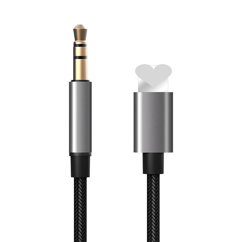 Giá tốt nhất phù hợp với Apple to 3.5mm cáp âm thanh aux xe hơi kết nối điện thoại di động loa xe hơi tai nghe cáp chuyển đổi âm thanh