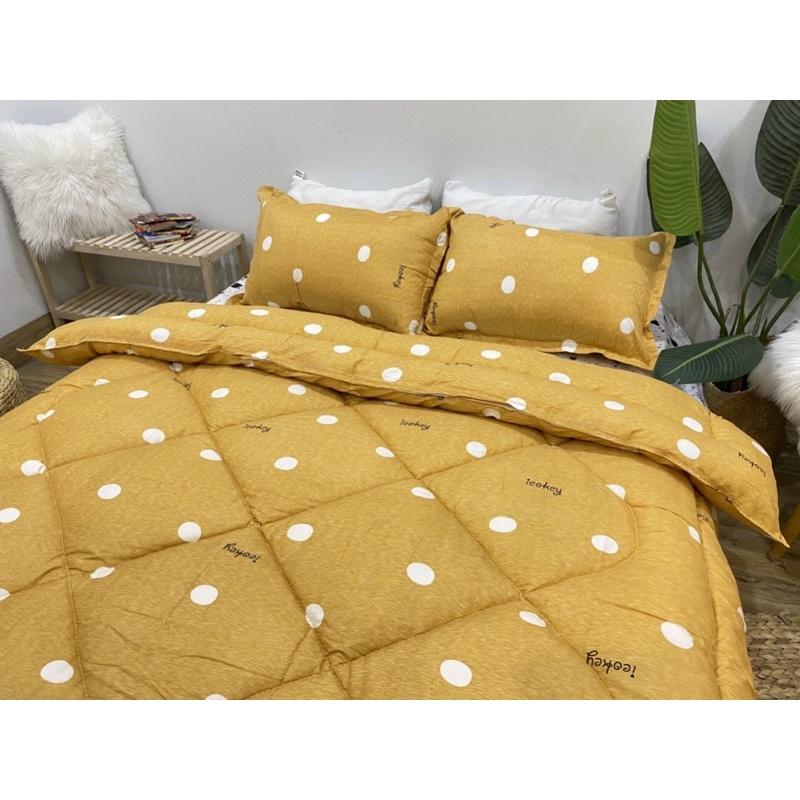 Bộ cotton poly trần phao, vải mềm mát.