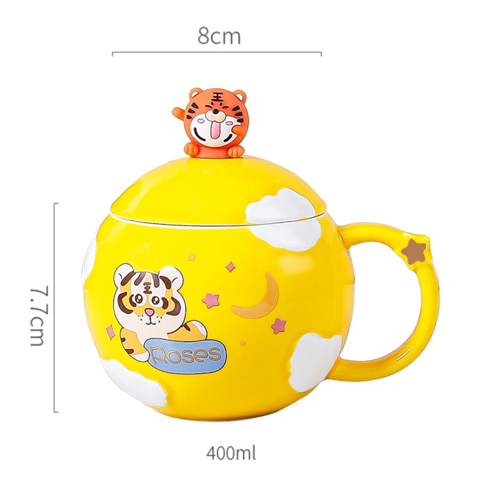 2 Pieces Creative Coffee Mug Cups Breakfast Juice Milk Water Cups Gifts