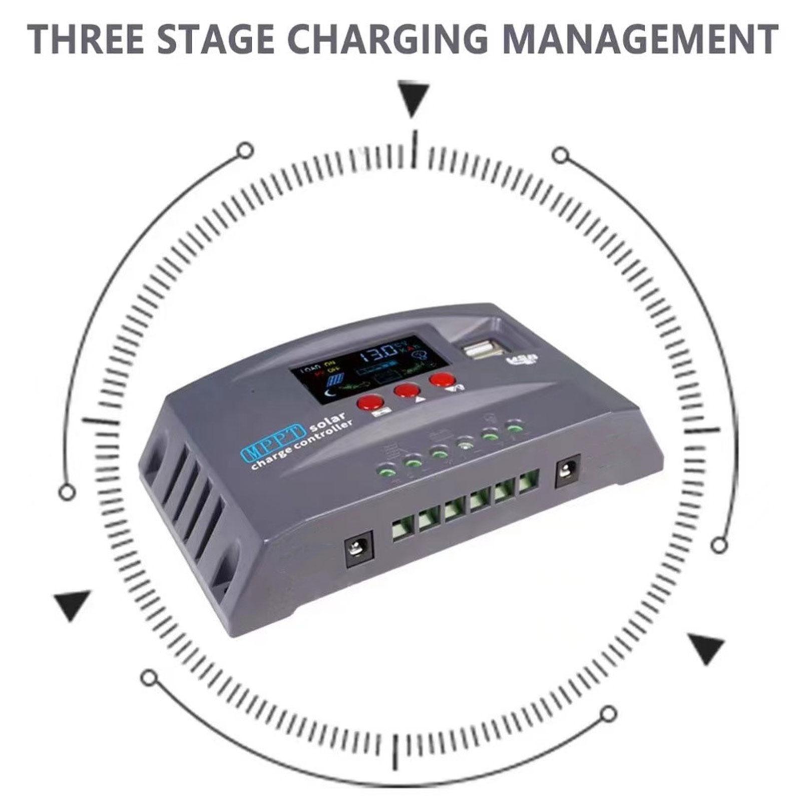 Solar Panel Charge Controller Smart Overloading Mppt for Solar Street Lamp