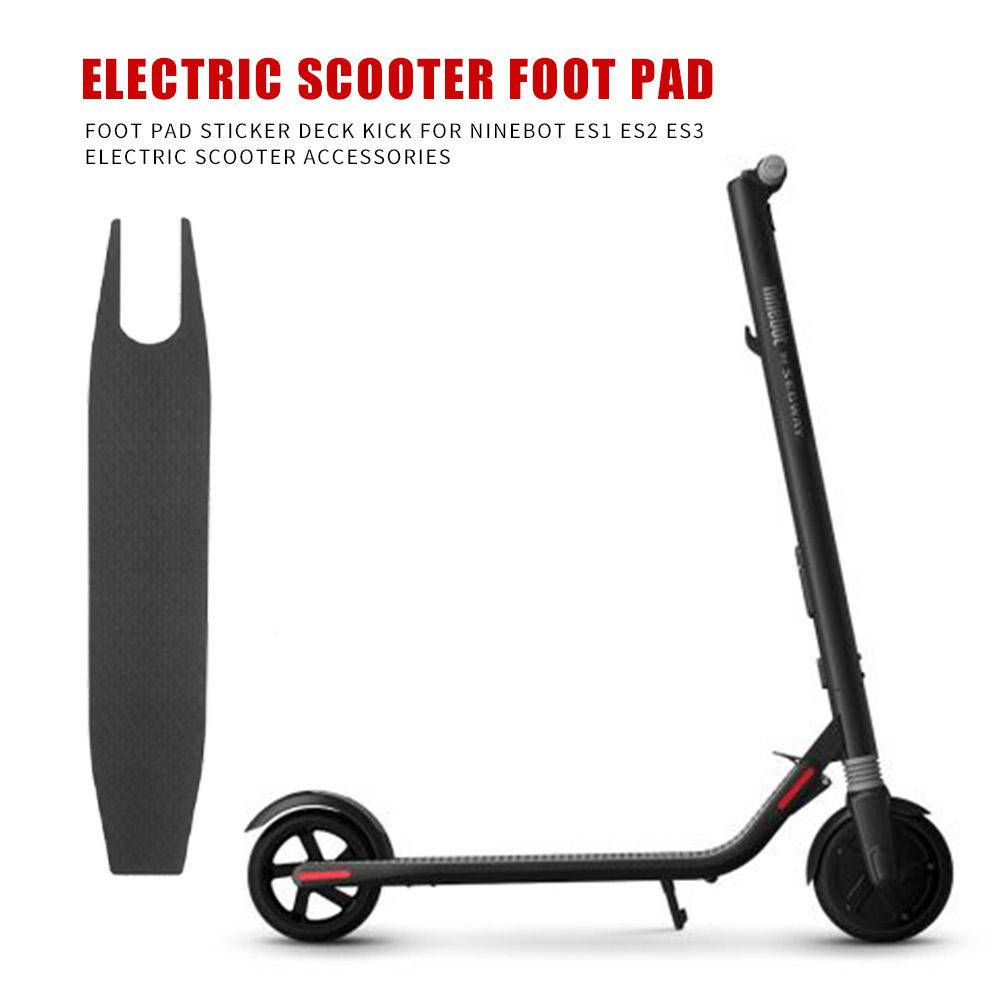 Tấm lót chân xe máy điện màu đen Tấm lót chân Miếng dán sàn Kick cho phụ tùng xe máy điện Ninebot Phụ kiện Màu xám: 1 tấm lót chân