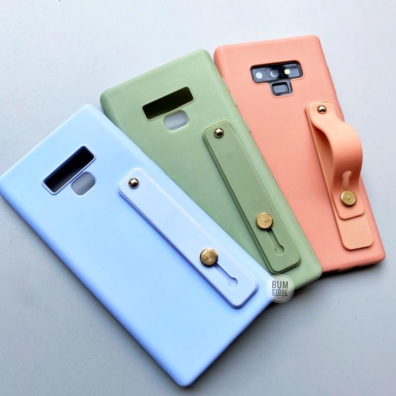 Ốp silicon dẻo kèm dây xỏ tay cho samsung galaxy Note 10 / Note 10 plus / S10 / S10 Plus / Note 9 / Note 8 / S9+ / S8+