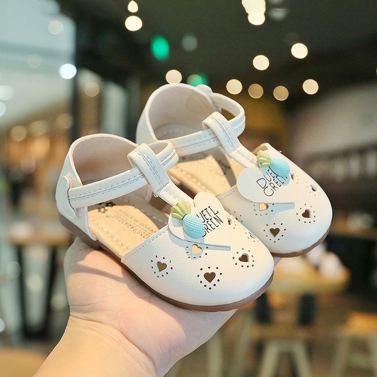 Giày sandal cho bé gái kiểu búp bê tiểu thư công chúa cho bé 1 - 5 tuổi da mềm đế chống trơn đi học, đi chơi SG46