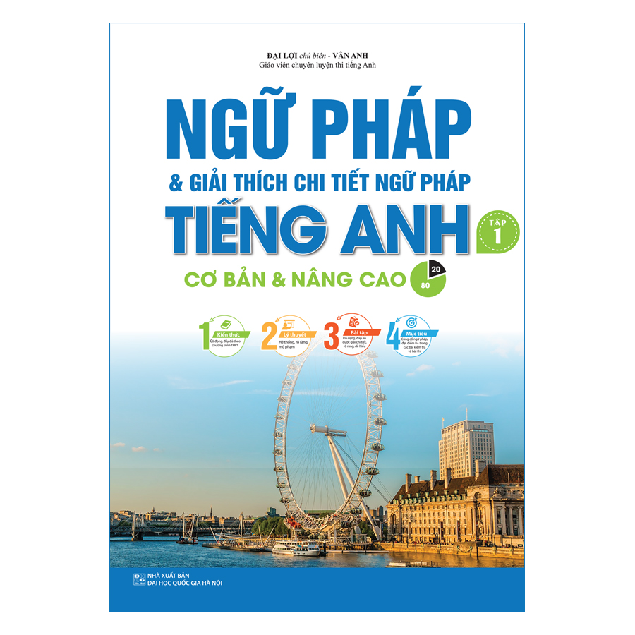 Ngữ Pháp Và Giải Thích Chi Tiết Ngữ Pháp Tiếng Anh Tập 1 (Tái Bản)