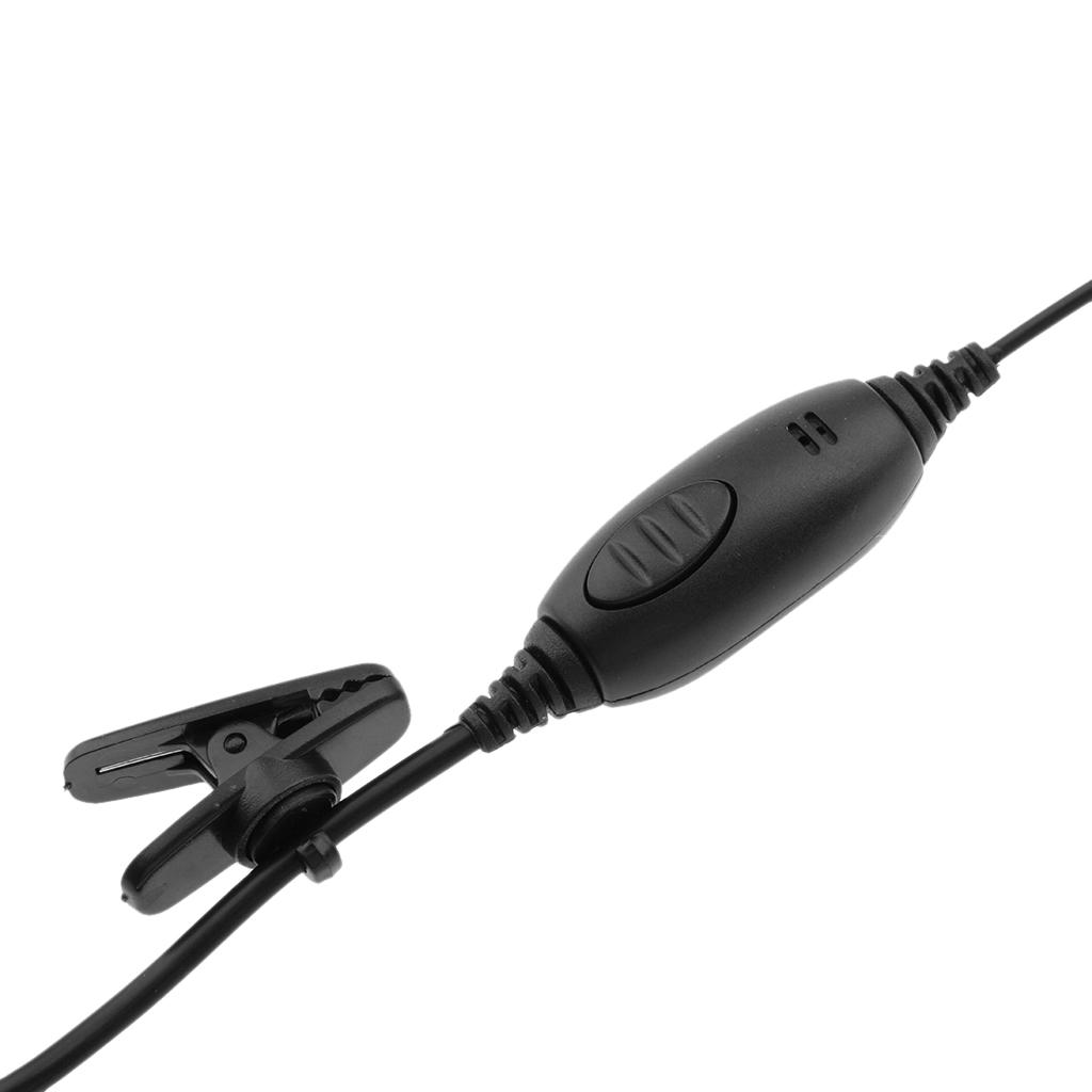 Clip-Ear Headset/Earpiece Mic for Two