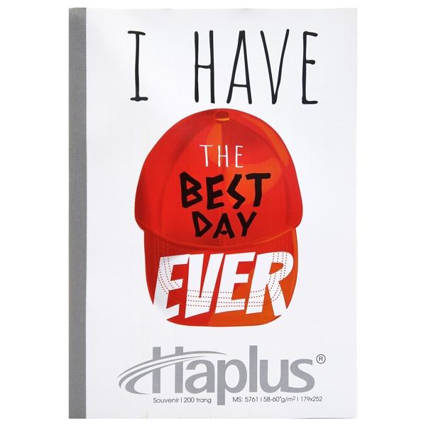 Combo 5 Tập Souvenir Kẻ Ngang 200 Trang ĐL 58-60g/m2 - Haplus 5761 (Mẫu Màu Giao Ngẫu Nhiên)