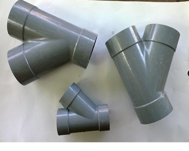 Nối chữ Y 21, 27, 34, 60, 90 ST - cung cấp đầy đủ phụ kiện ống nước, đủ thông số