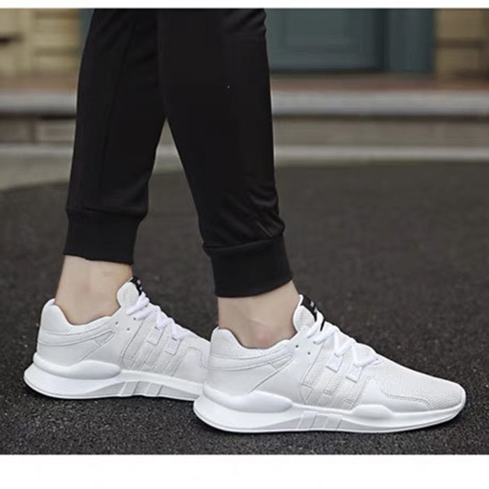 Giày thể thao nam Sneaker03, đế casu chống trơn trượt, thời trang phong cách trẻ - Trắng