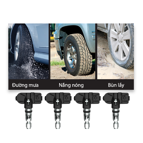 Cảm Biến Áp Suất Lốp VIETMAP V1i Gắn Trong TPMS - Năng Lượng Mặt Trời - Hàng Chính Hãng
