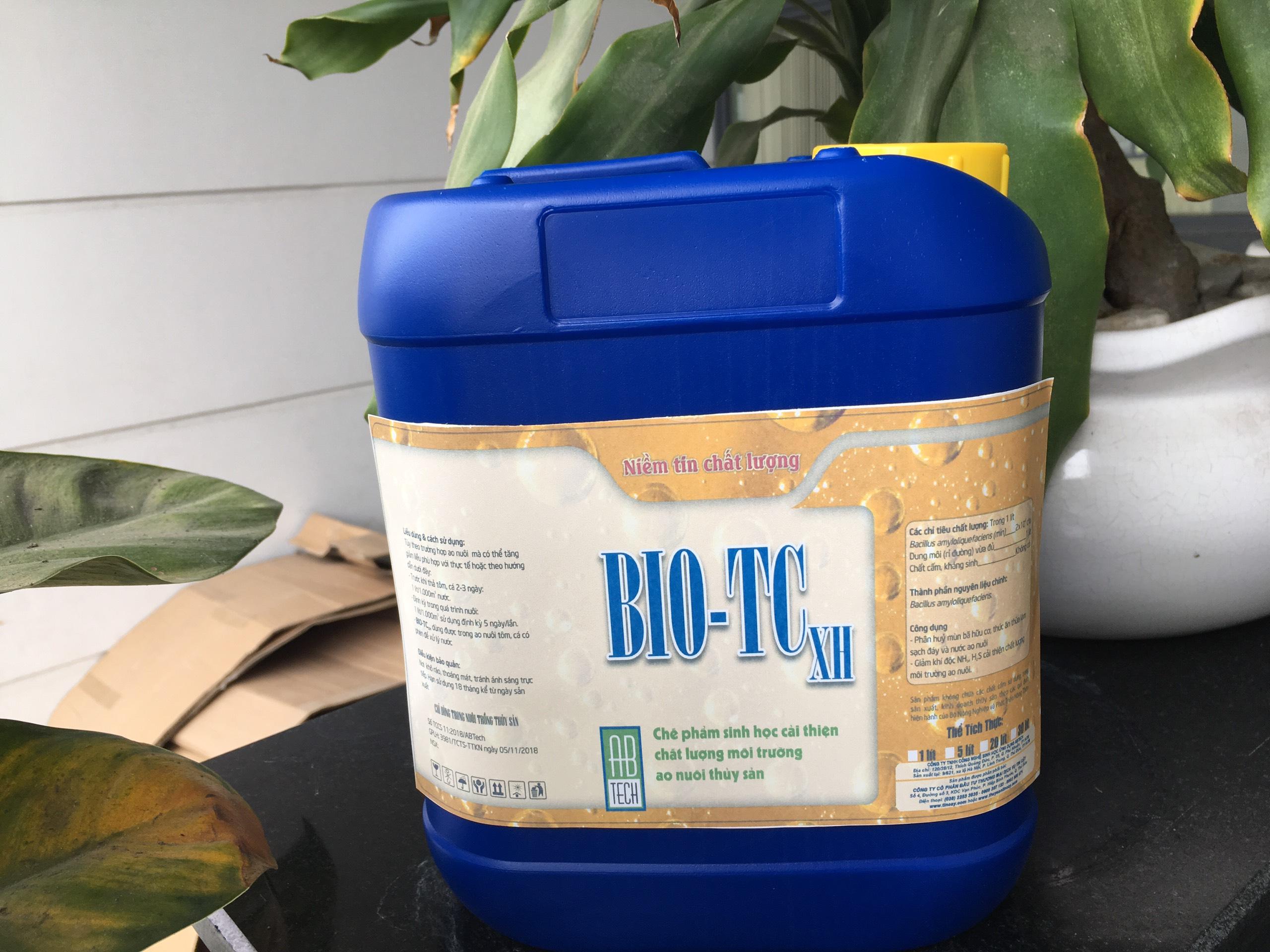 Chế Phẩm Vi Sinh Xử Lý Phèn Trong Ao Nuôi Tôm Cá BIO-TCXH (BIO-TC5) can 5 lít 