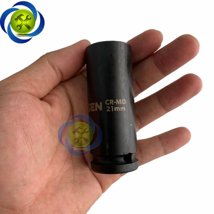 Tuýp 21mm 1/2 đen dài Tolsen 18271 loại 6 cạnh thép CR-MO