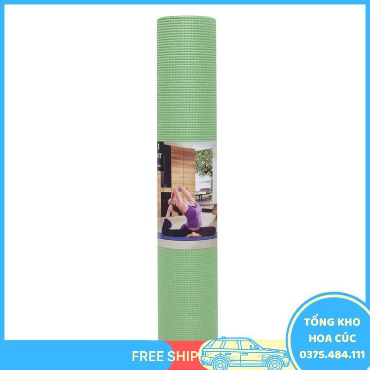 Thảm Tập Yoga 6Mm Promat - Xanh Lá (Kèm Túi Đựng) - Vận Chuyển Miễn Phí Toàn Quốc