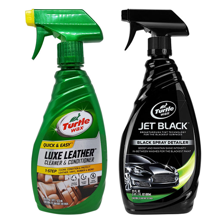 Combo Đánh Bóng Da Turtle Wax Và Bóng Sơn Turtle Wax - Tặng Nước Rửa Xe Bullsone