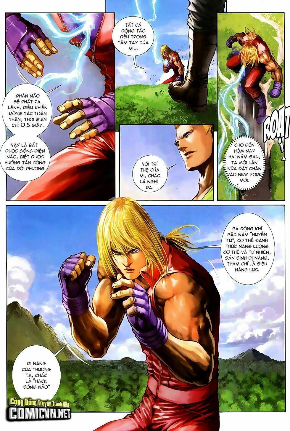 ba động quyền z hadouken zero chapter 5 19