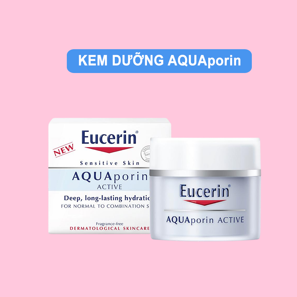 Kem Dưỡng Ẩm Eucerin AquaPorin Active For Normal To Combination Skin 50ml