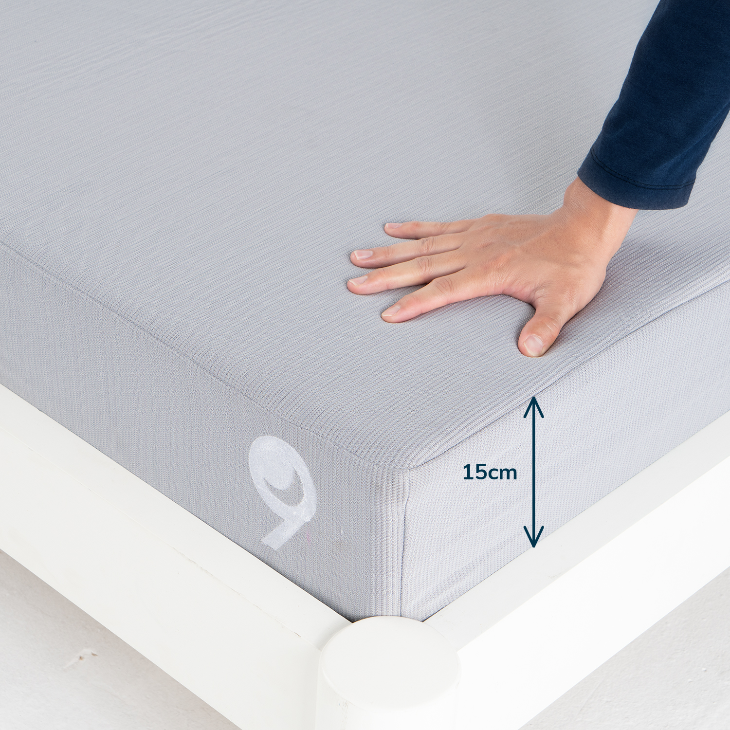 Nệm Foam Cao Cấp Nest 15cm Ru9 Êm Ái, Thoáng Mát, Thấm Hút Tốt